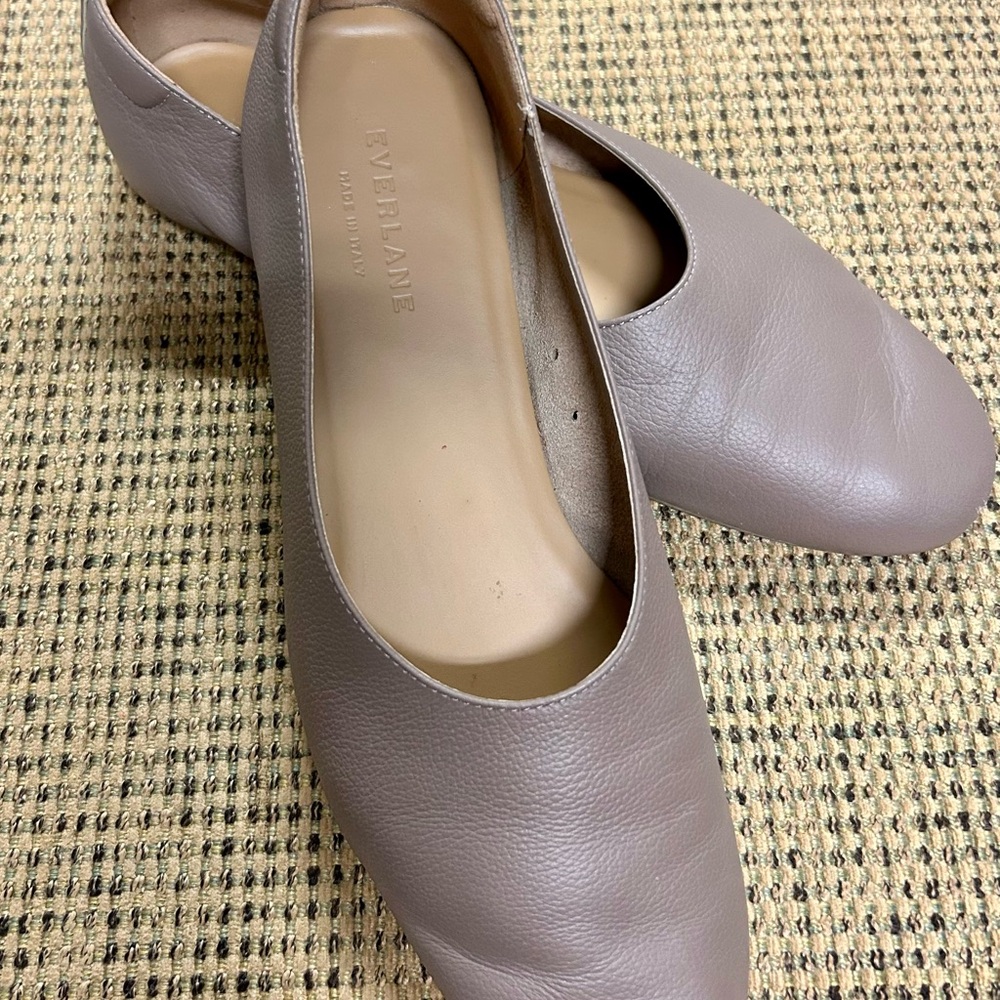 Everlane Women's Mocha Day Glove Leather Flats